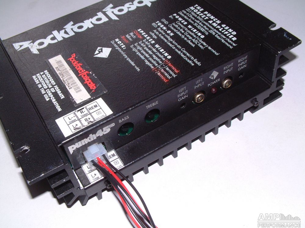 Rockford Fosgate Punch 45HD AMPPerformance