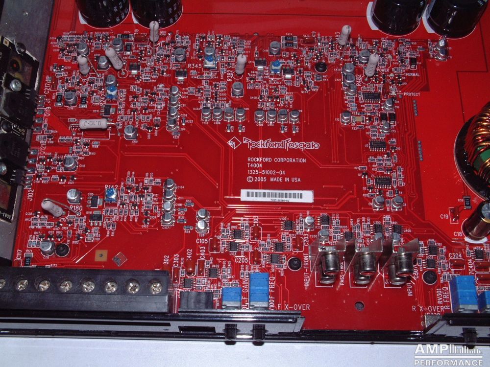 Rockford Fosgate T400-4 4-Channel Amplifier – Refurbished – T4004