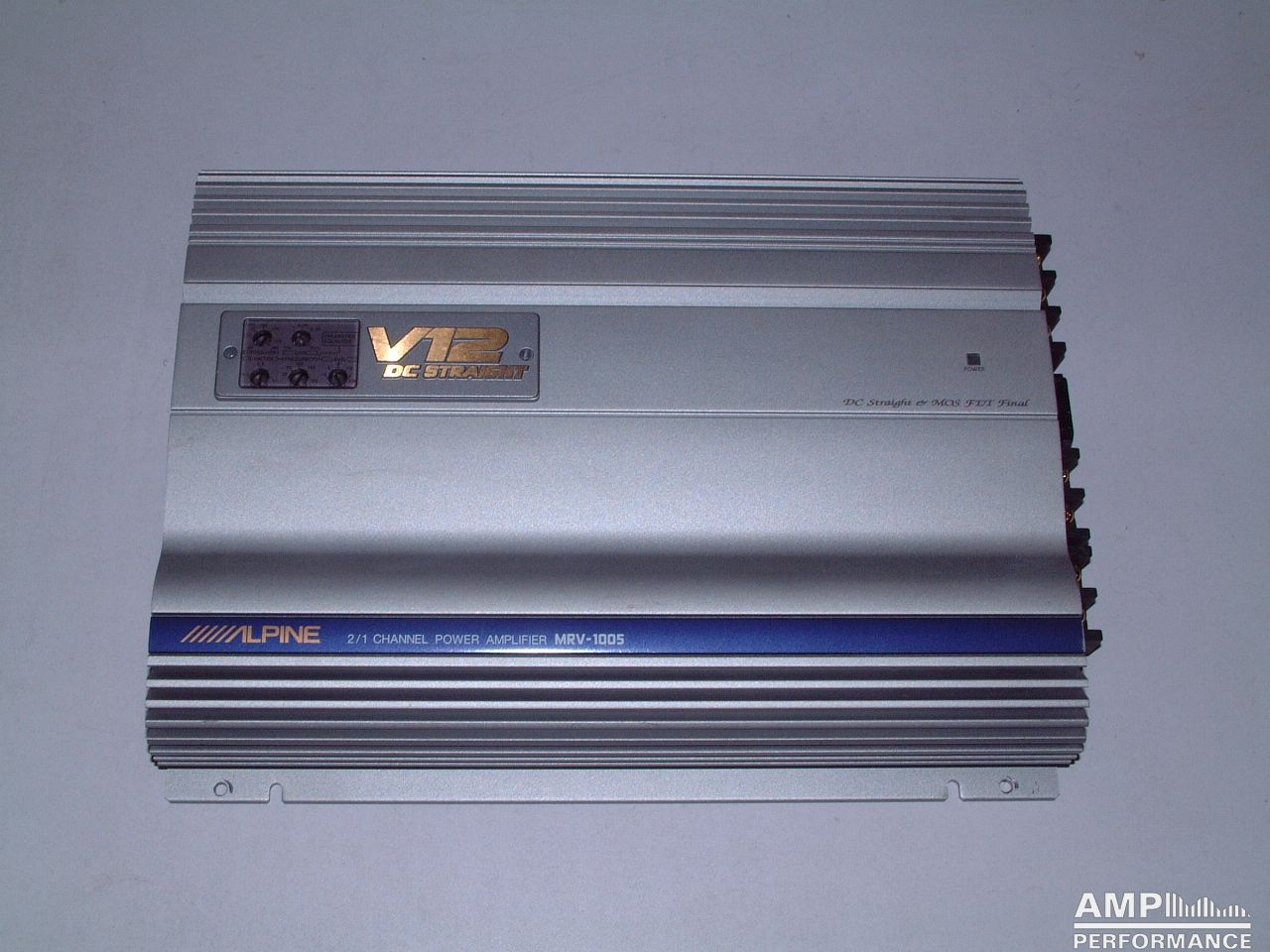 Alpine MRV-1005 - AMP Performance